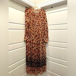 Free People maxi dress size large NWOT